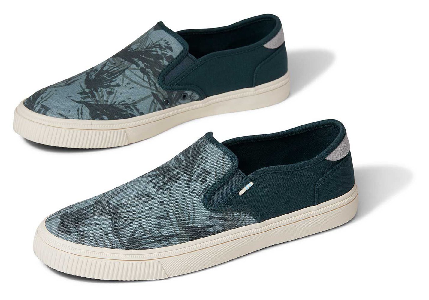 Toms Slip On Męskie Niebieskie - Baja - 64MGITZEW